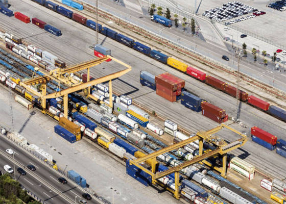 Safe Rail Shipping From China To UK Romania France